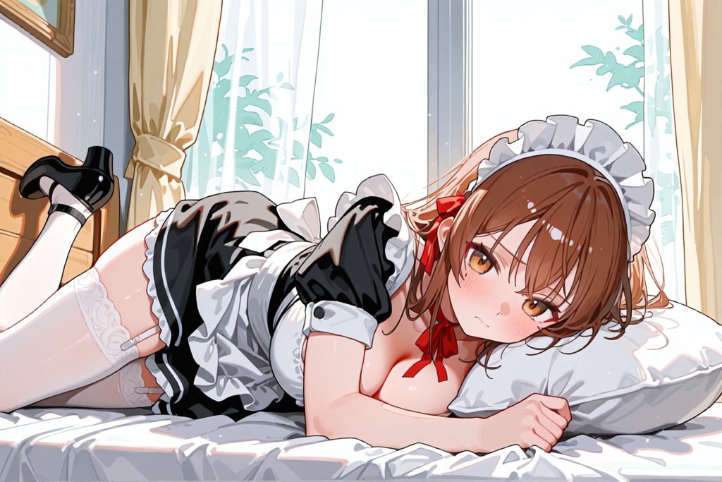 確かに写ってたんだ……俺のメイド……まるで天使みたいに笑って……