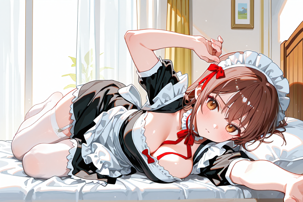 確かに写ってたんだ……俺のメイド……まるで天使みたいに笑って……