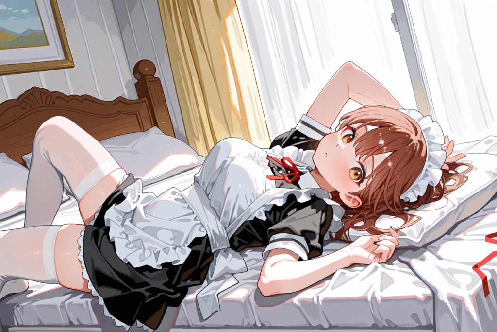 確かに写ってたんだ……俺のメイド……まるで天使みたいに笑って……