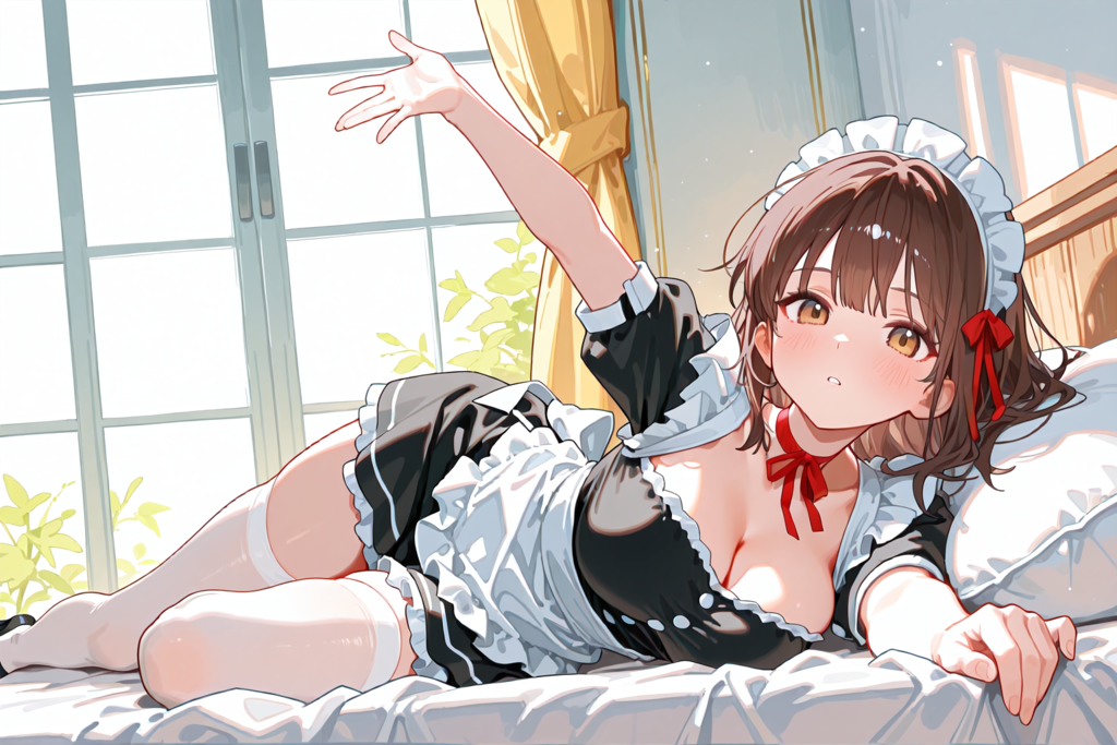 確かに写ってたんだ……俺のメイド……まるで天使みたいに笑って……