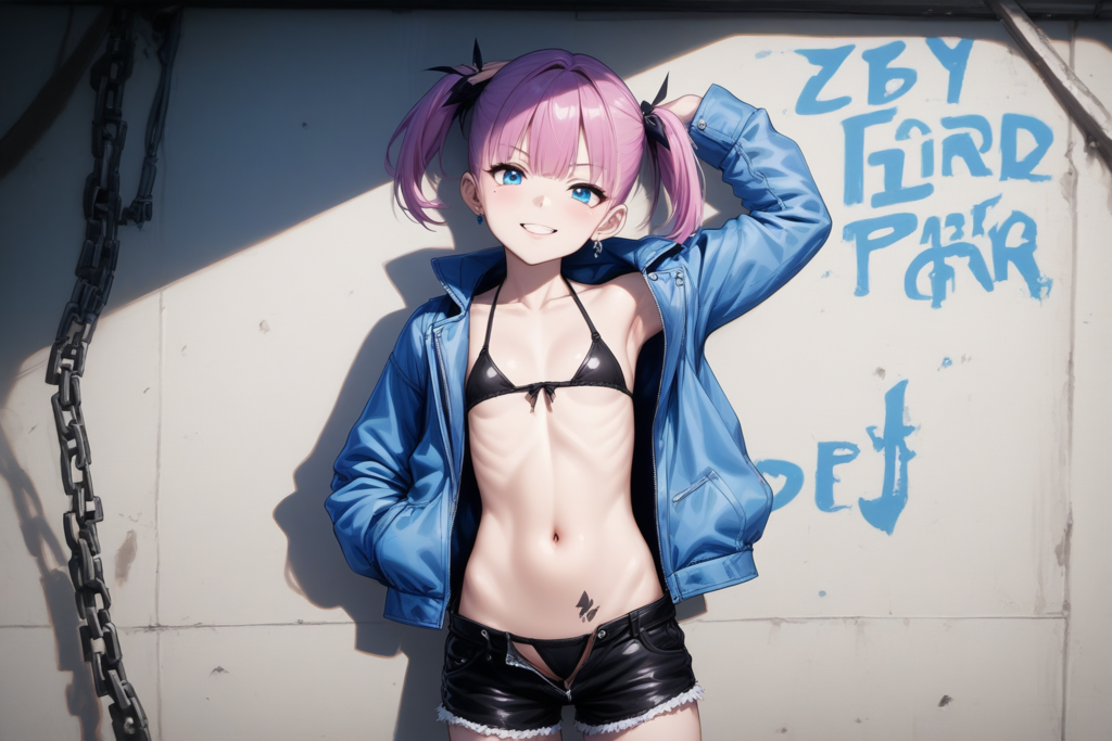 パンクな子でパンチラ（１）