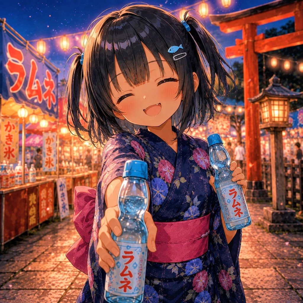 夏祭りデート こなつちゃん