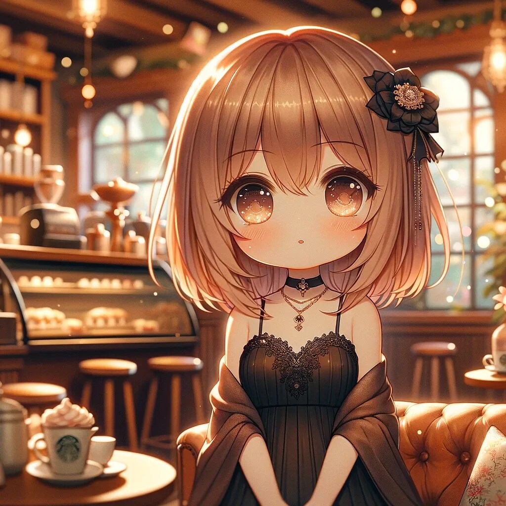 コーヒーショップの中で待ち合わせ