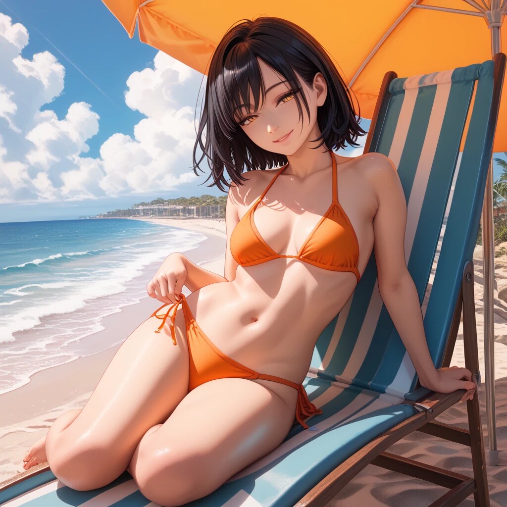 水着のお姉さん