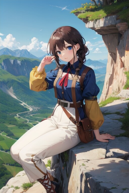 休憩中