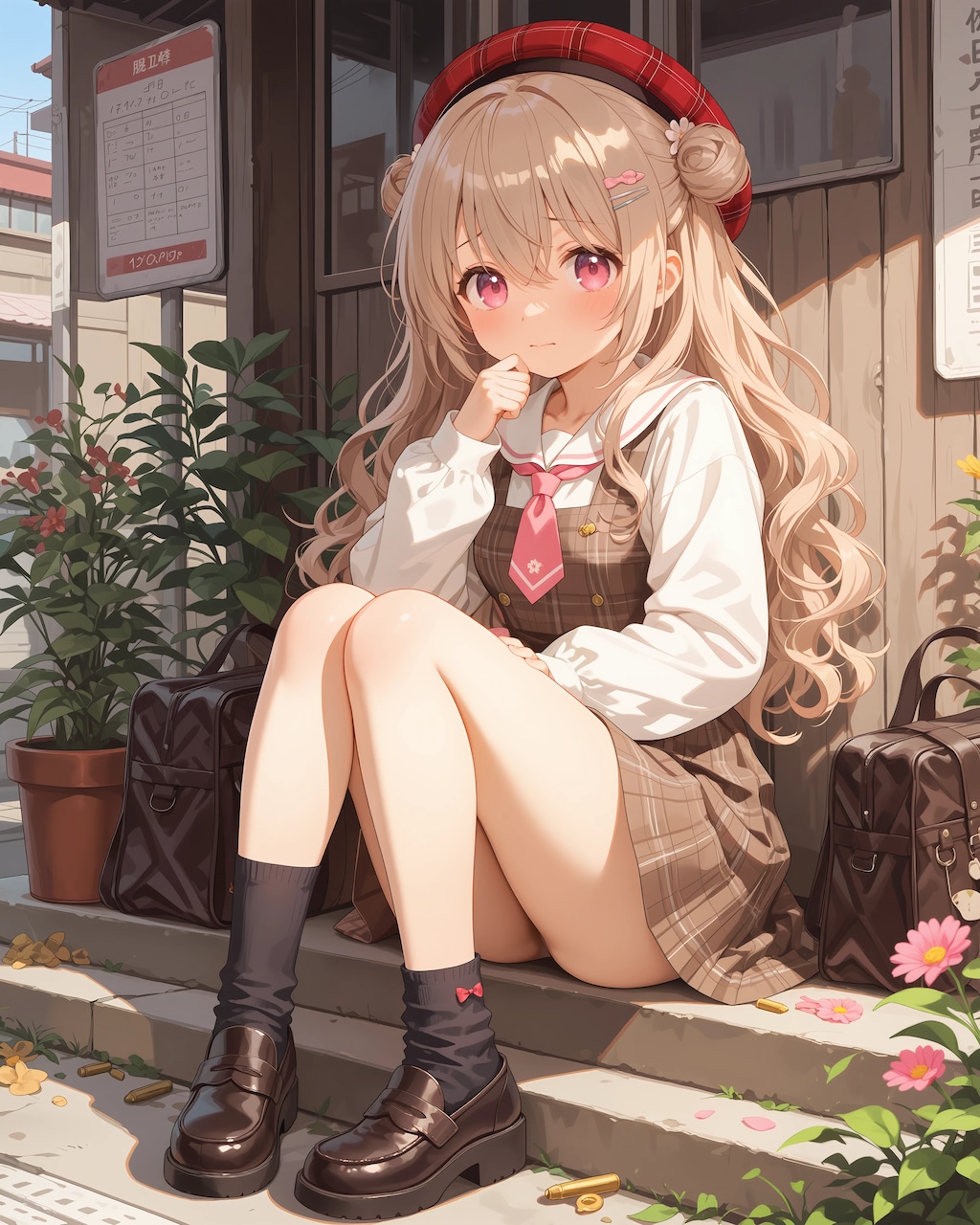南プリットレア女学院に通うさとみん