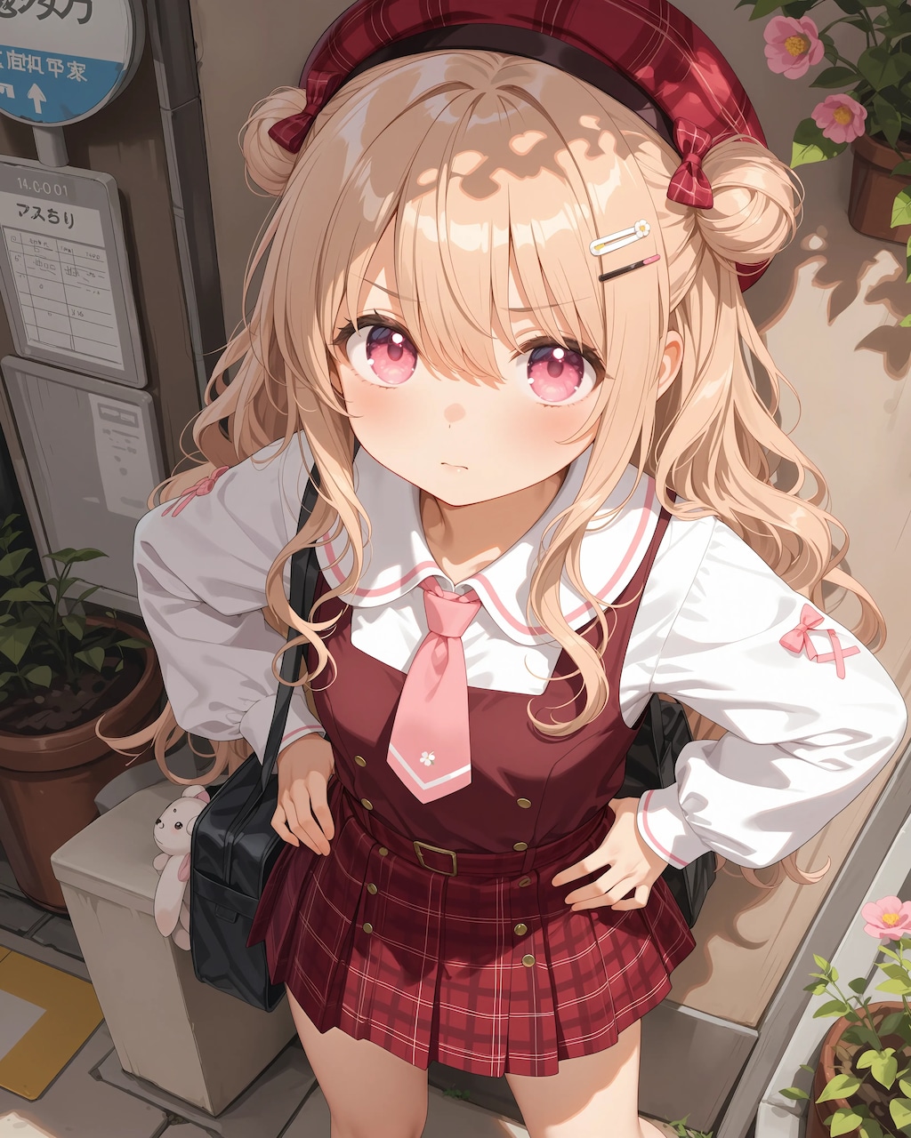 南プリットレア女学院に通うさとみん