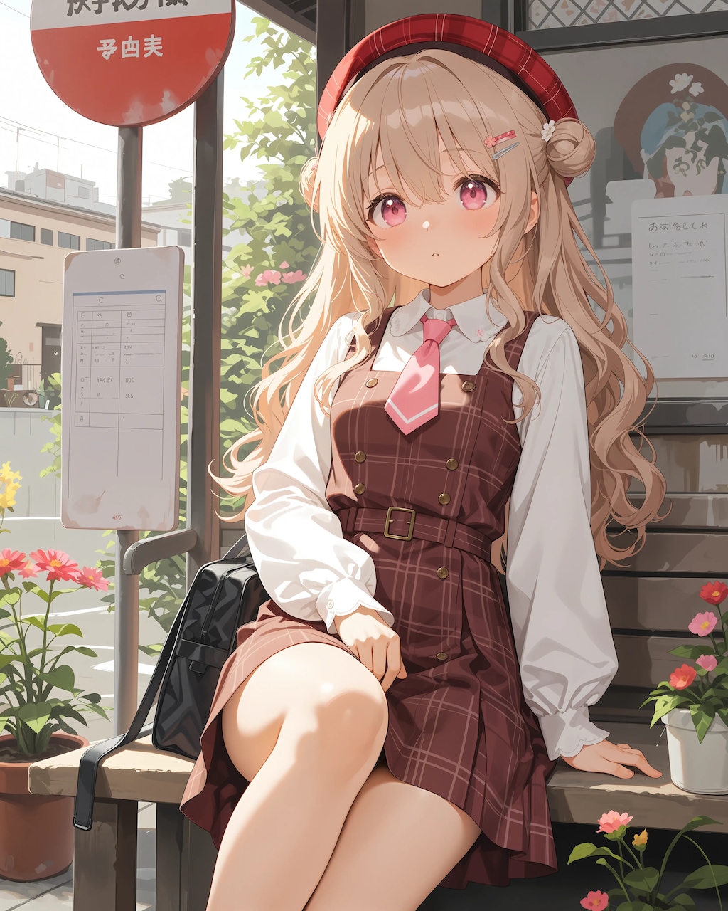 南プリットレア女学院に通うさとみん