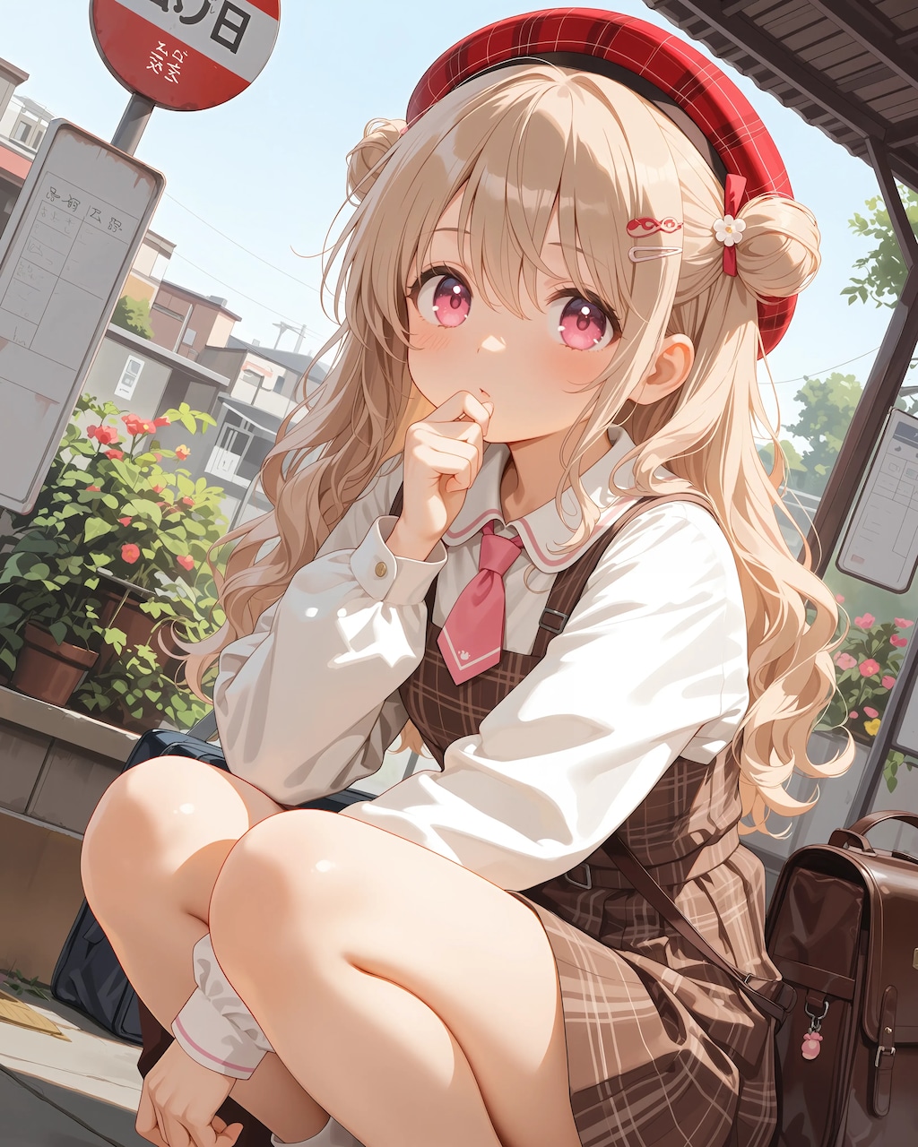 南プリットレア女学院に通うさとみん