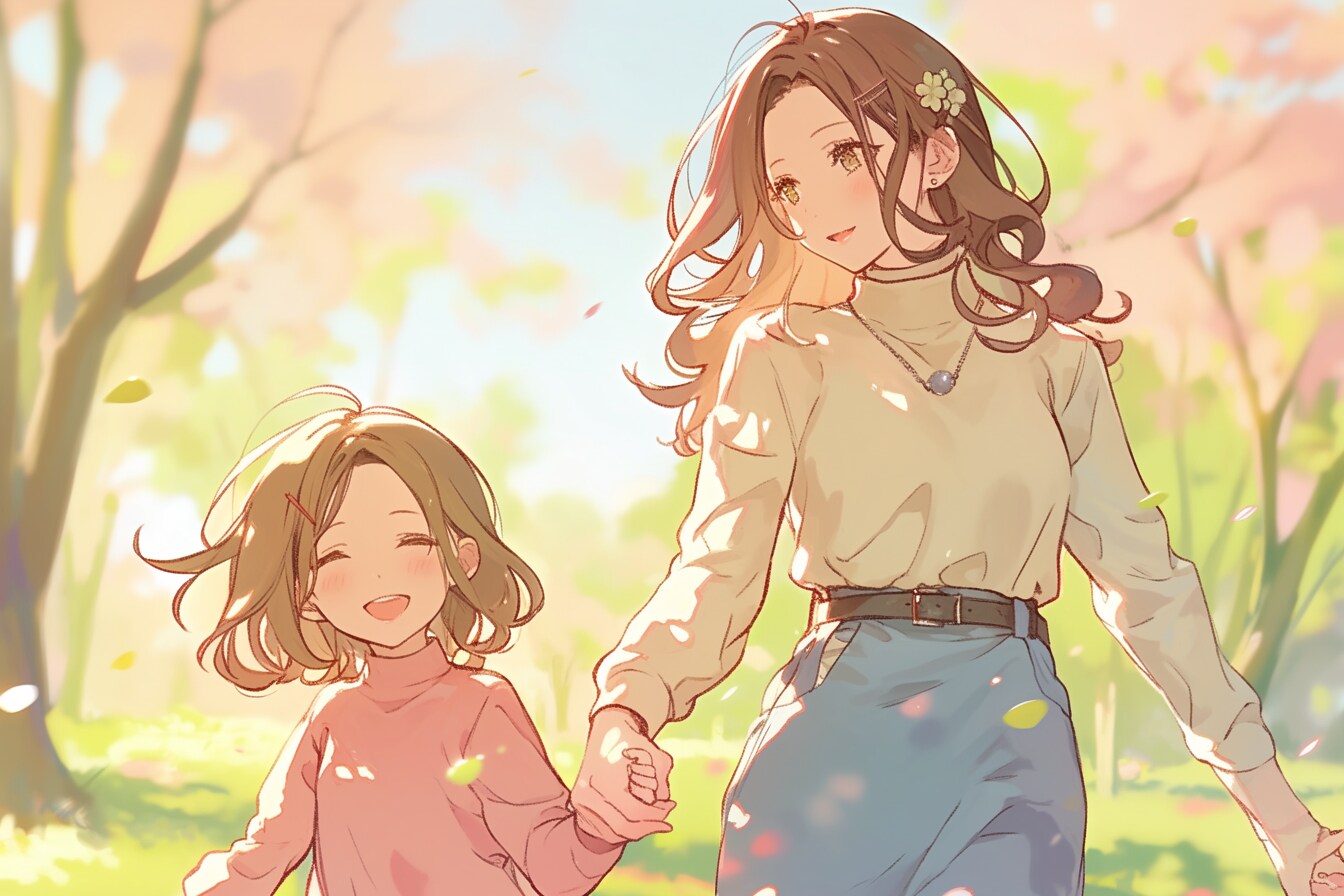 母と娘301 | の人気AIイラスト・グラビア