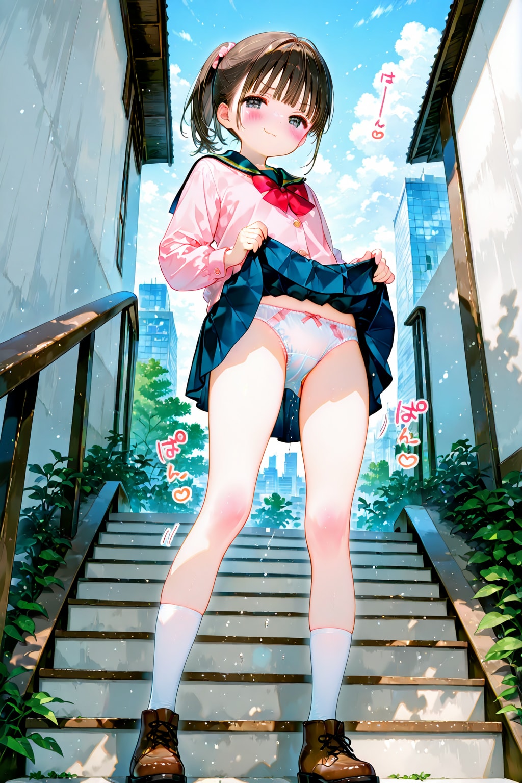 どや顔でパンツ見せてくれる雫ちゃん・・・ｗ