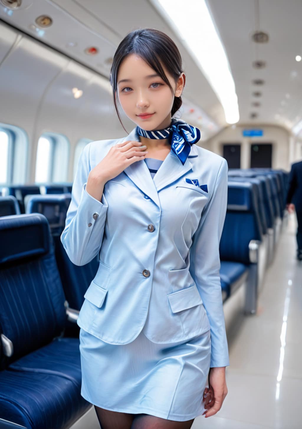 美人なCAさん