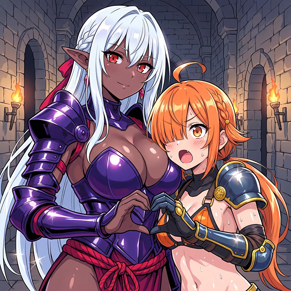 フィアレーネさんと冒険する目隠れちゃん☆