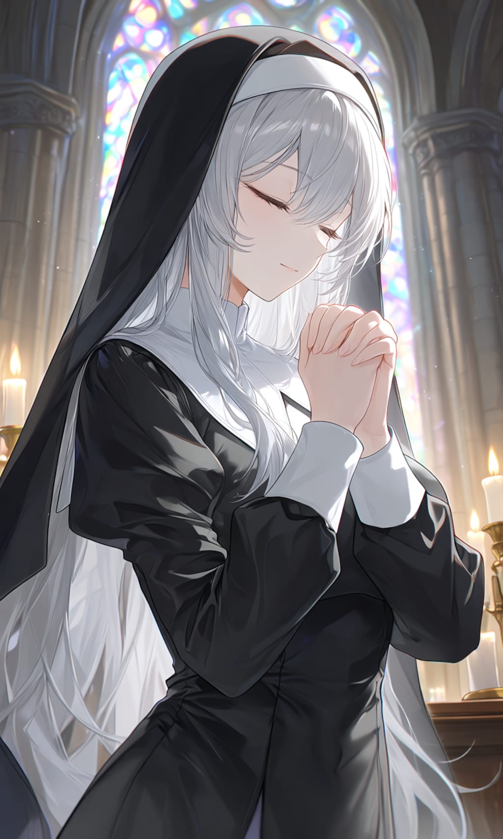 祈る人