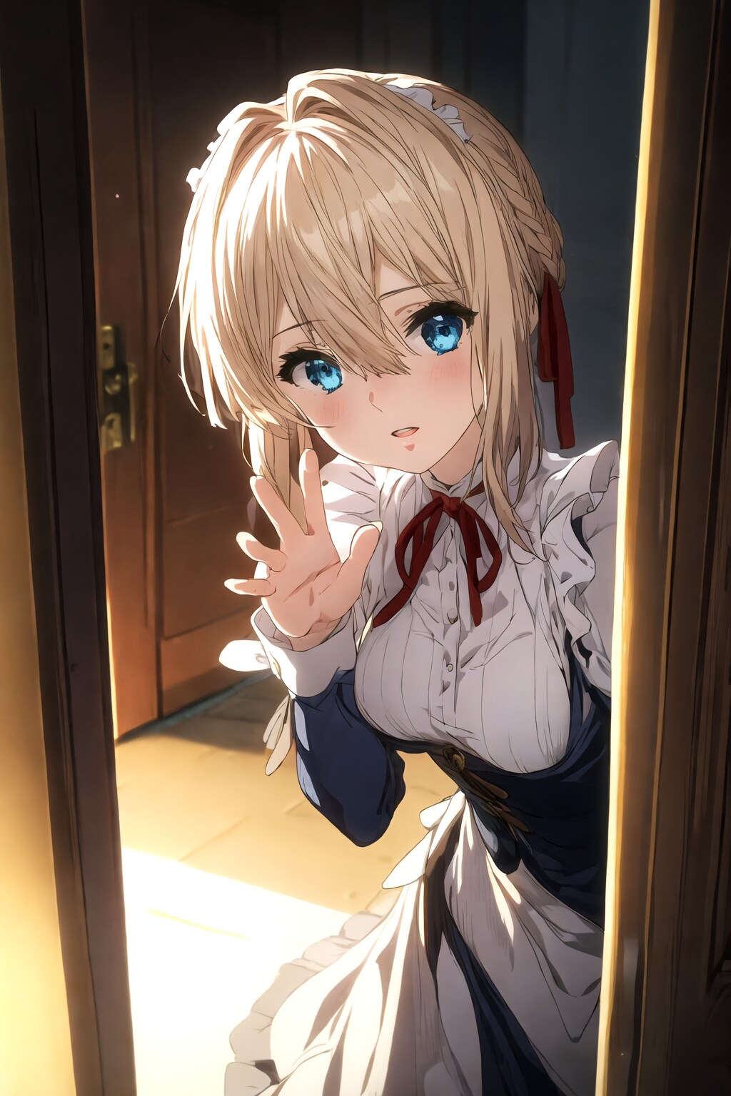 いってらっしゃい！今日もお仕事頑張って！！ | の人気AIイラスト・グラビア