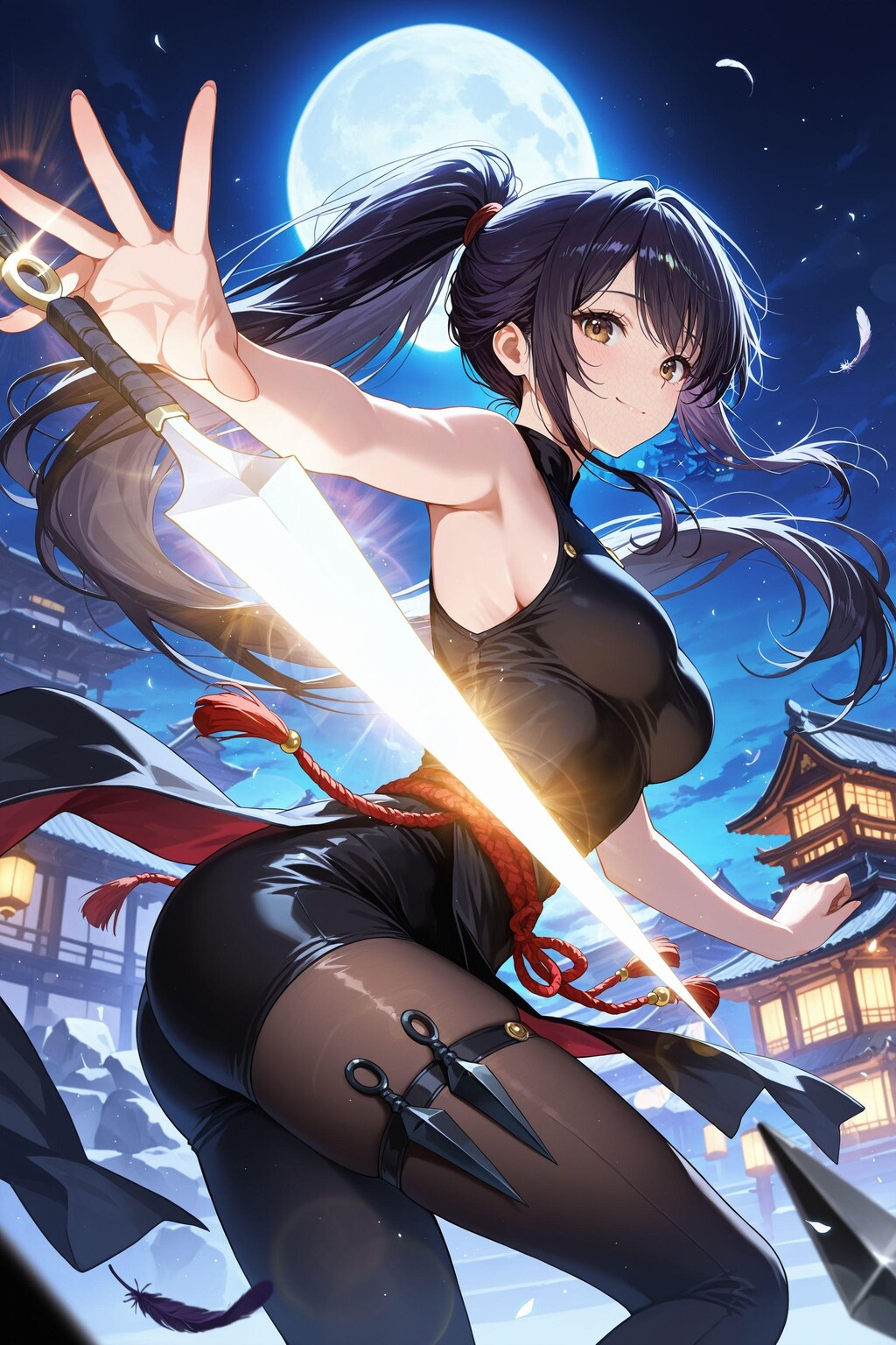 異世界の女忍者さん（フラッシュ）