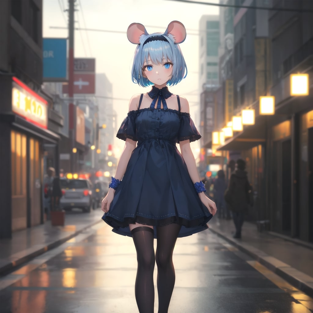 夜の街角チュウ