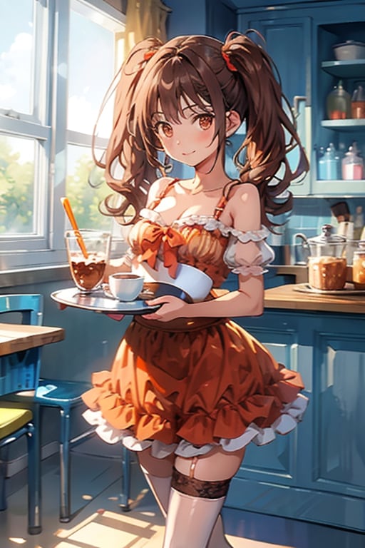 お待たせ、飲み物とわ・た・し | の人気AIイラスト・グラビア