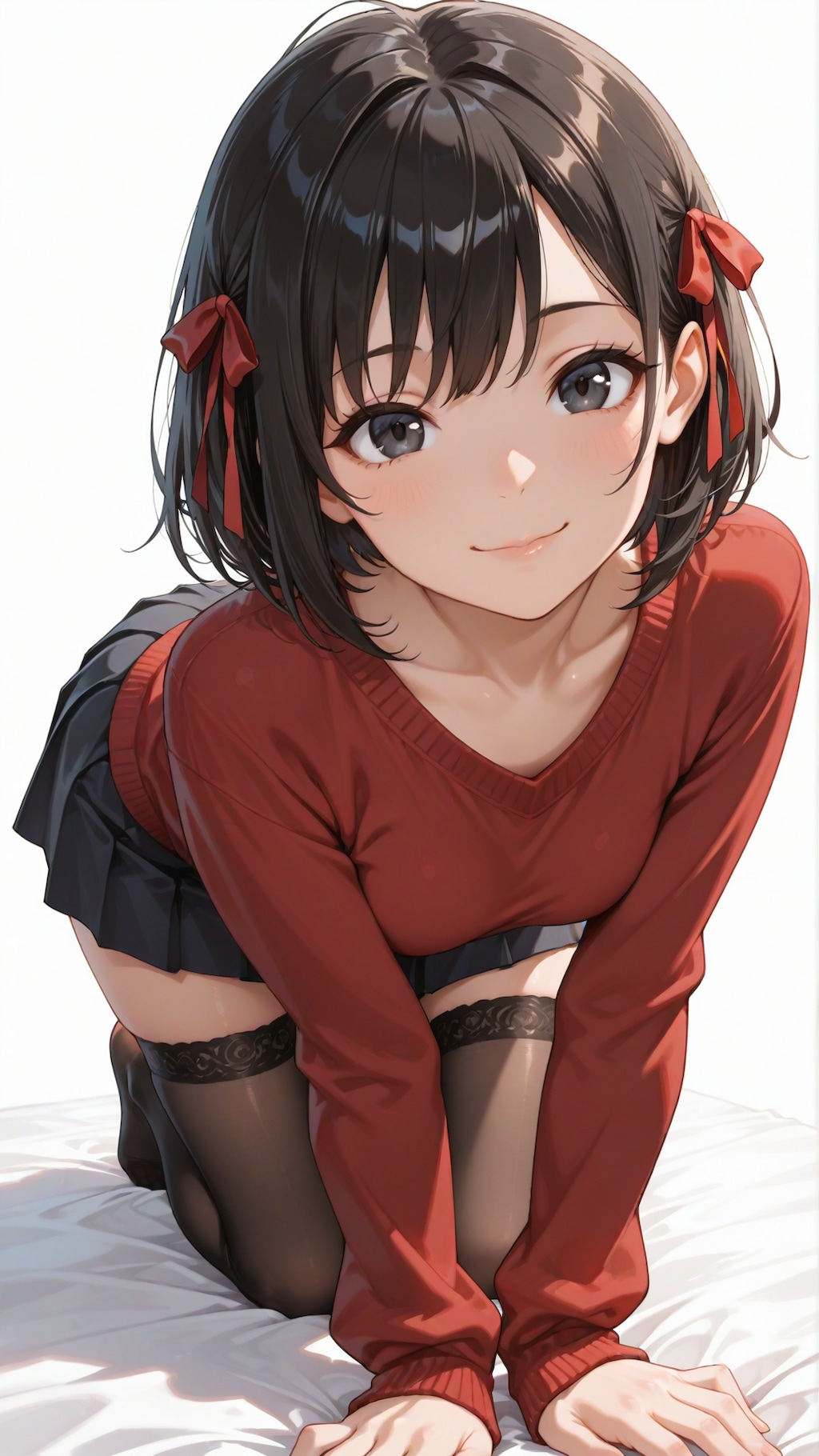 Vネックセーター♡