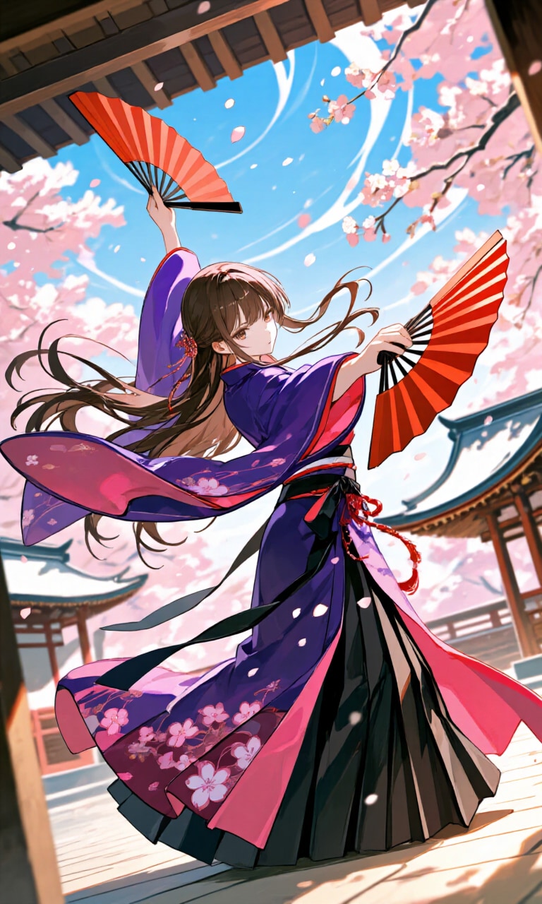 鉄扇女子 | の人気AIイラスト・グラビア