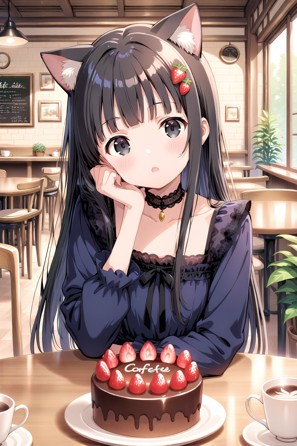 ネコ娘のクロちゃん🐈‍⬛✨２２ | の人気AIイラスト・グラビア