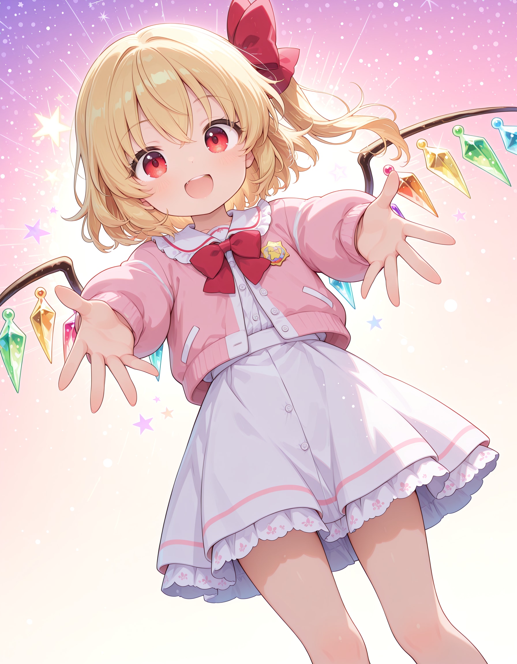 飛び込む笑顔