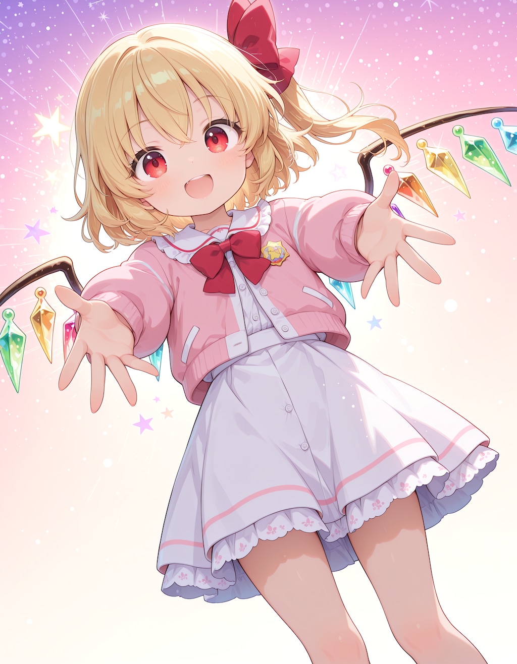 飛び込む笑顔