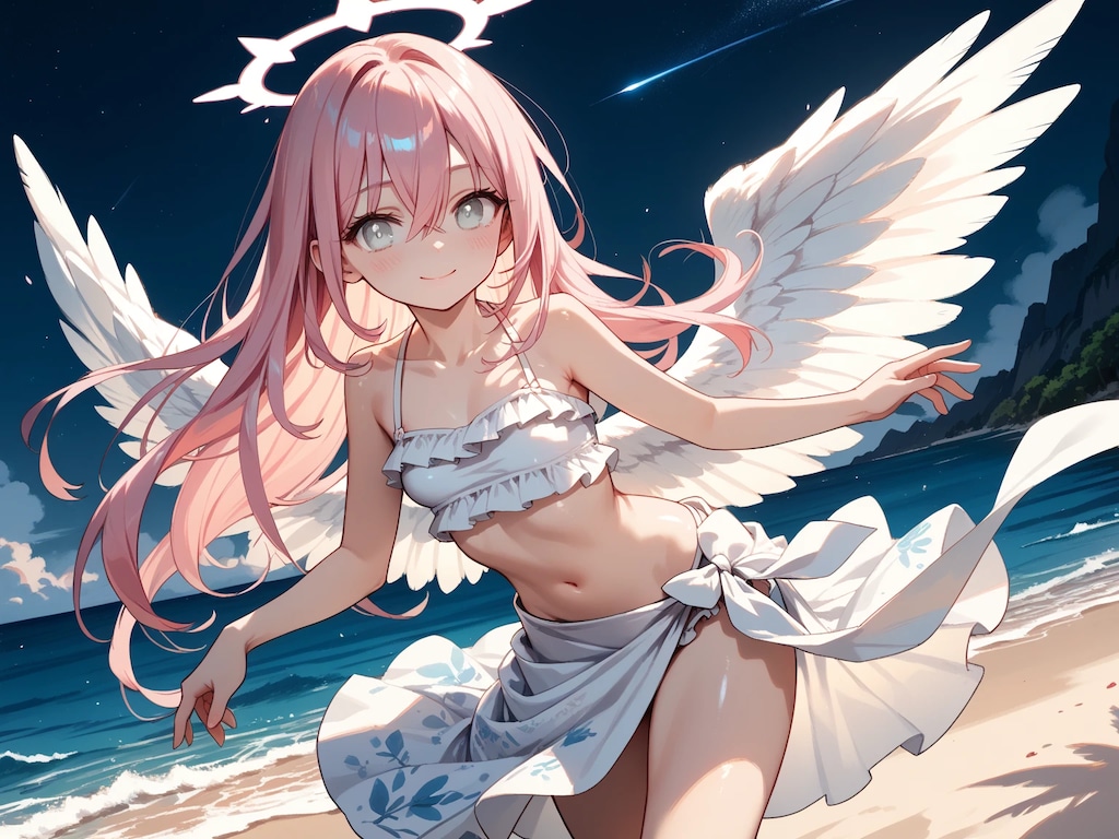 天使リエニエール　オンビーチ