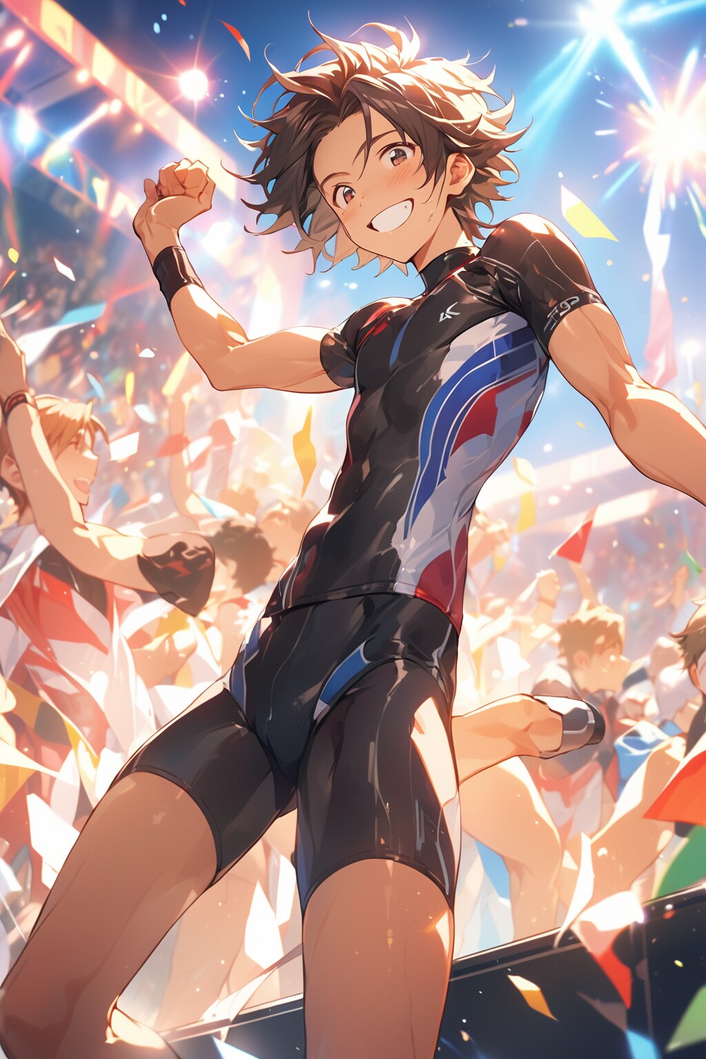 オリジナルキャラ開発中Ⅱ・坂本博之、栄光の瞬間 made by VEGA