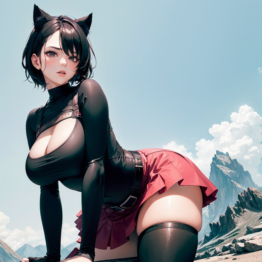 猫耳セクシーショット