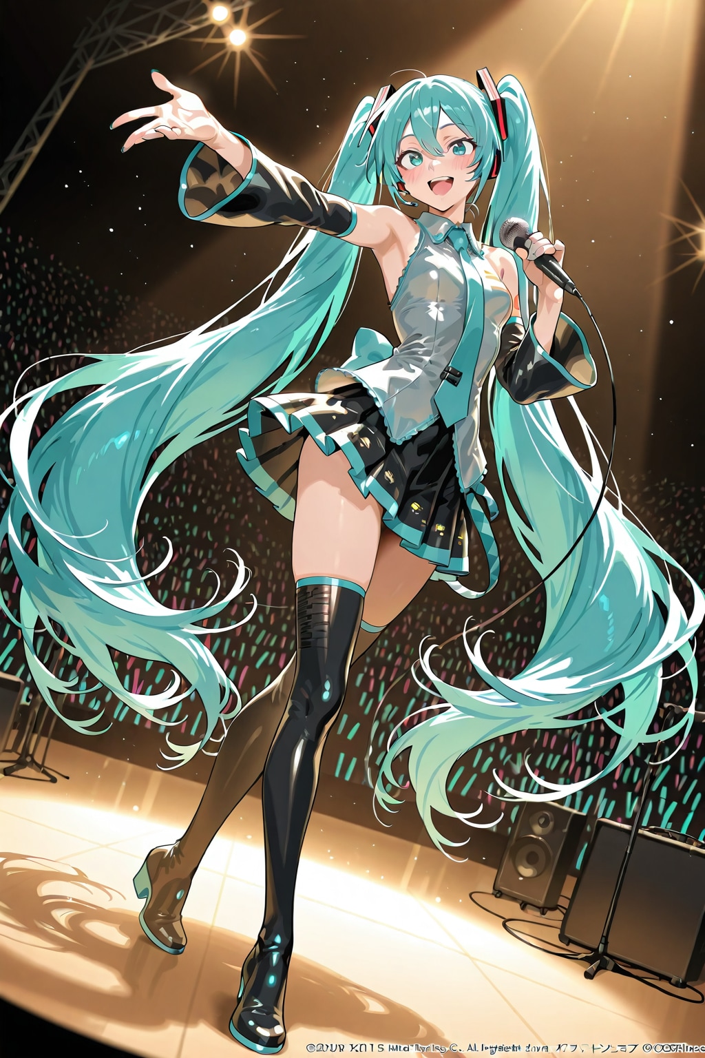 【お試し生成】初音ミク　ー3/09 はミクの日記念日ー | の人気AIイラスト・グラビア