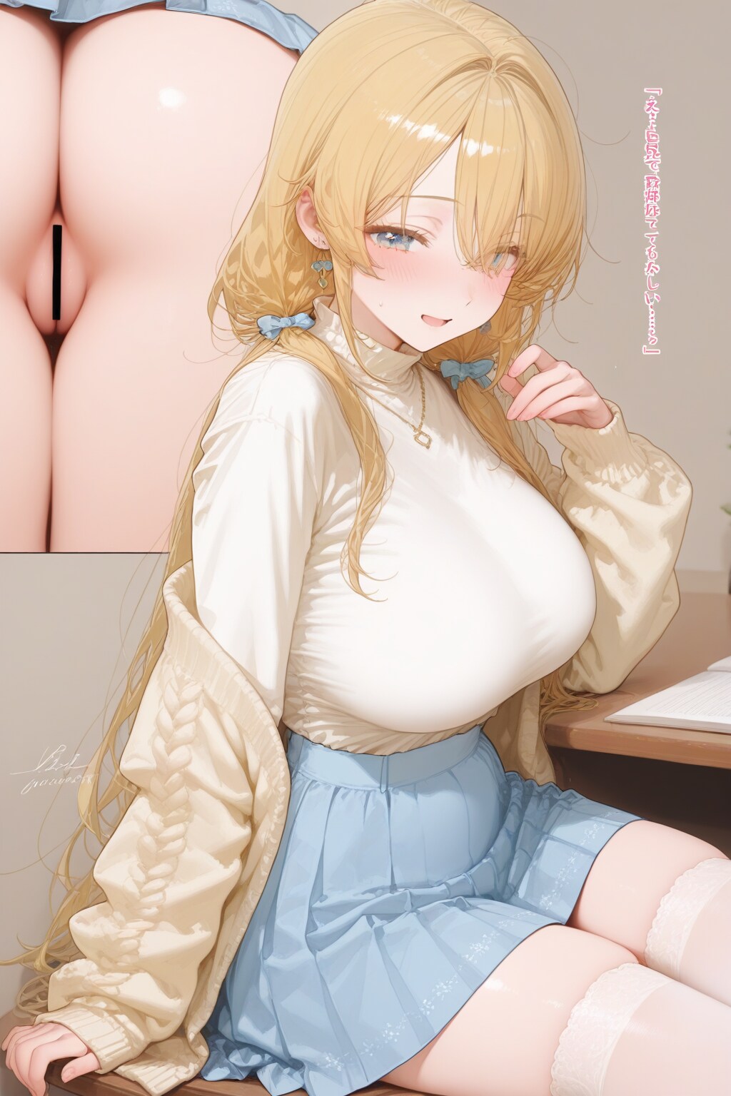 つけない派なんです