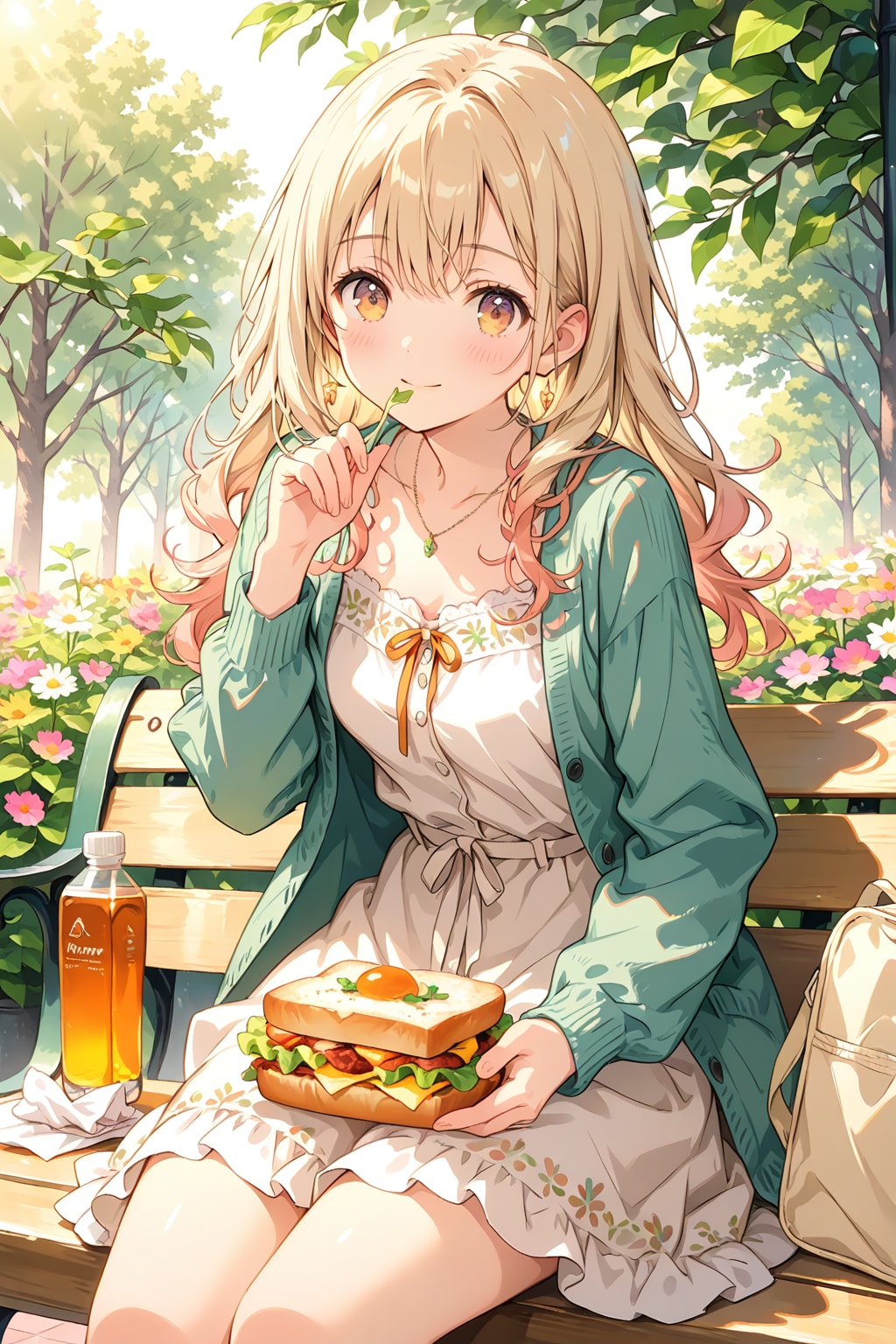 朝陽とひとくち