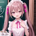 立ち絵のさとみん #6 - メイドさん 4枚目