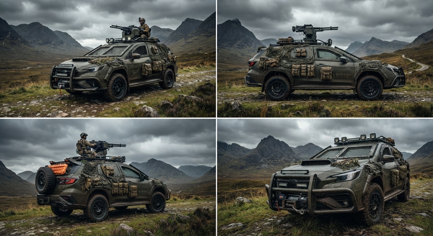 レヴォーグ軍用車 | の人気AIイラスト・グラビア