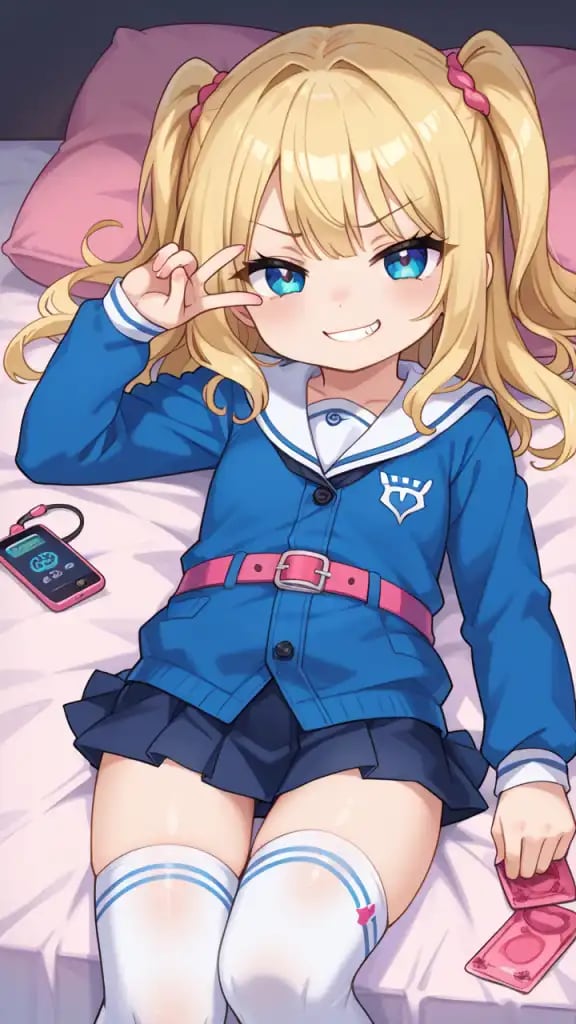 ツインテールのメスガキちゃん達
