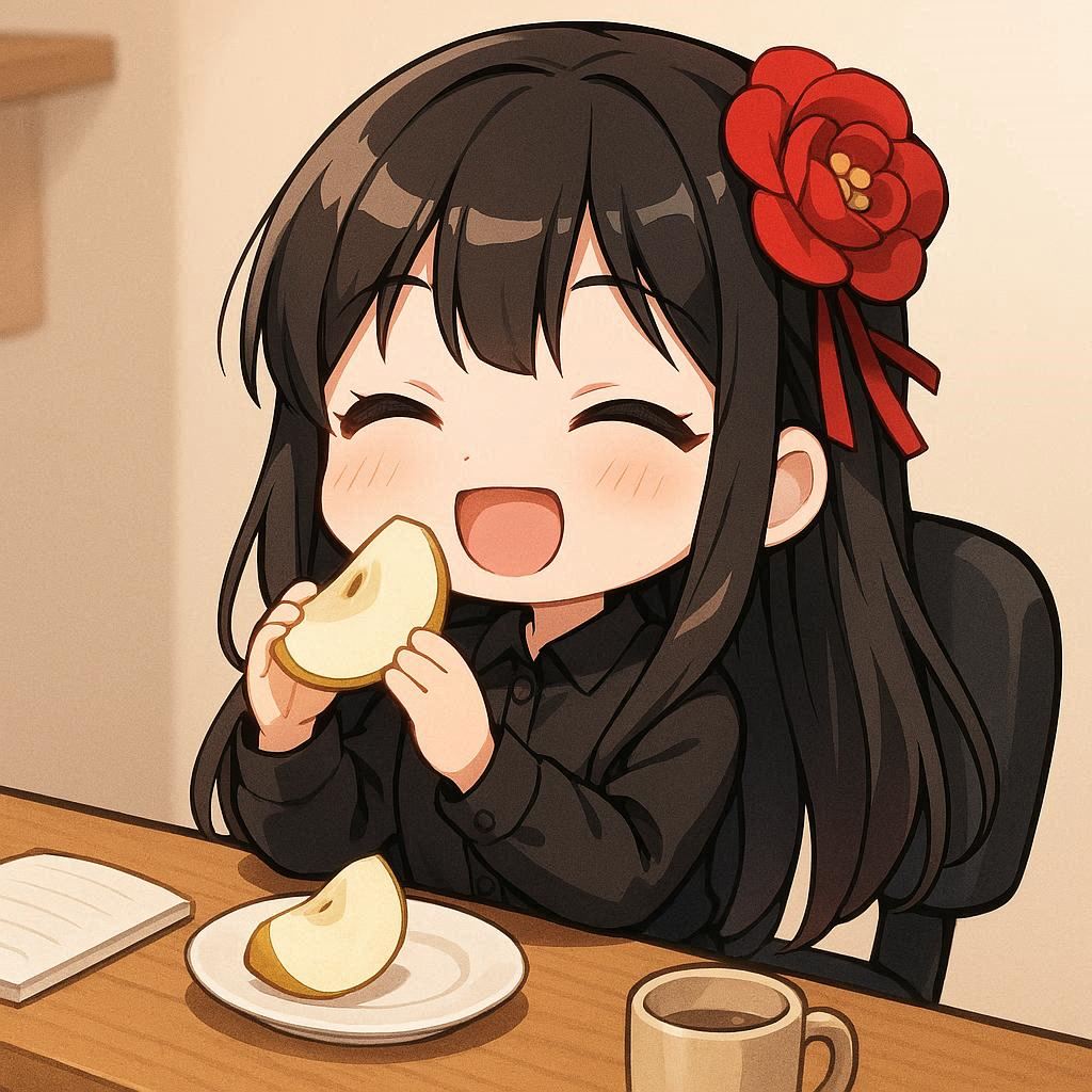梨とツバキ