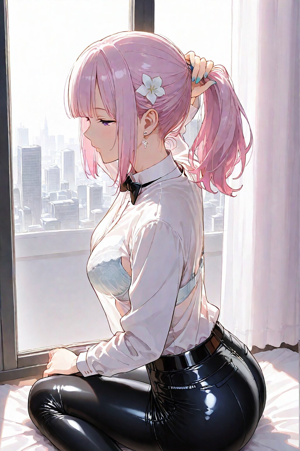 う〜ん❤️………(´･ωゞ)……❗️Σ(ﾟДﾟ)ここって……我が家じゃない❗️