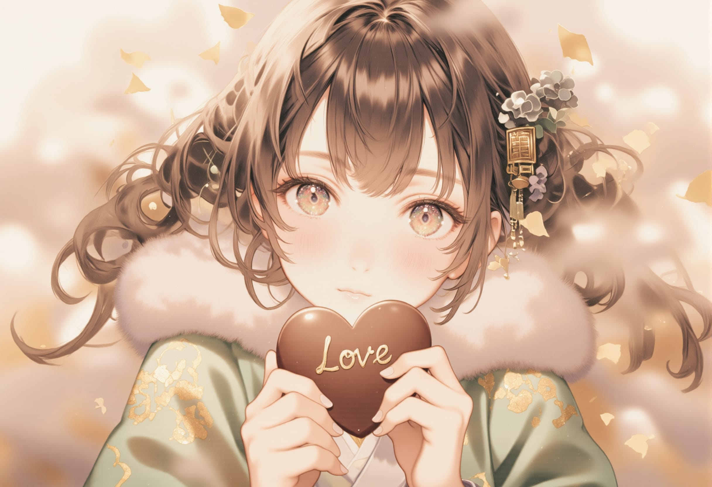 恋の視線 | の人気AIイラスト・グラビア