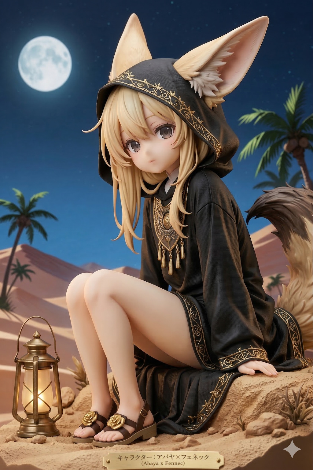 アバヤ×フェネック