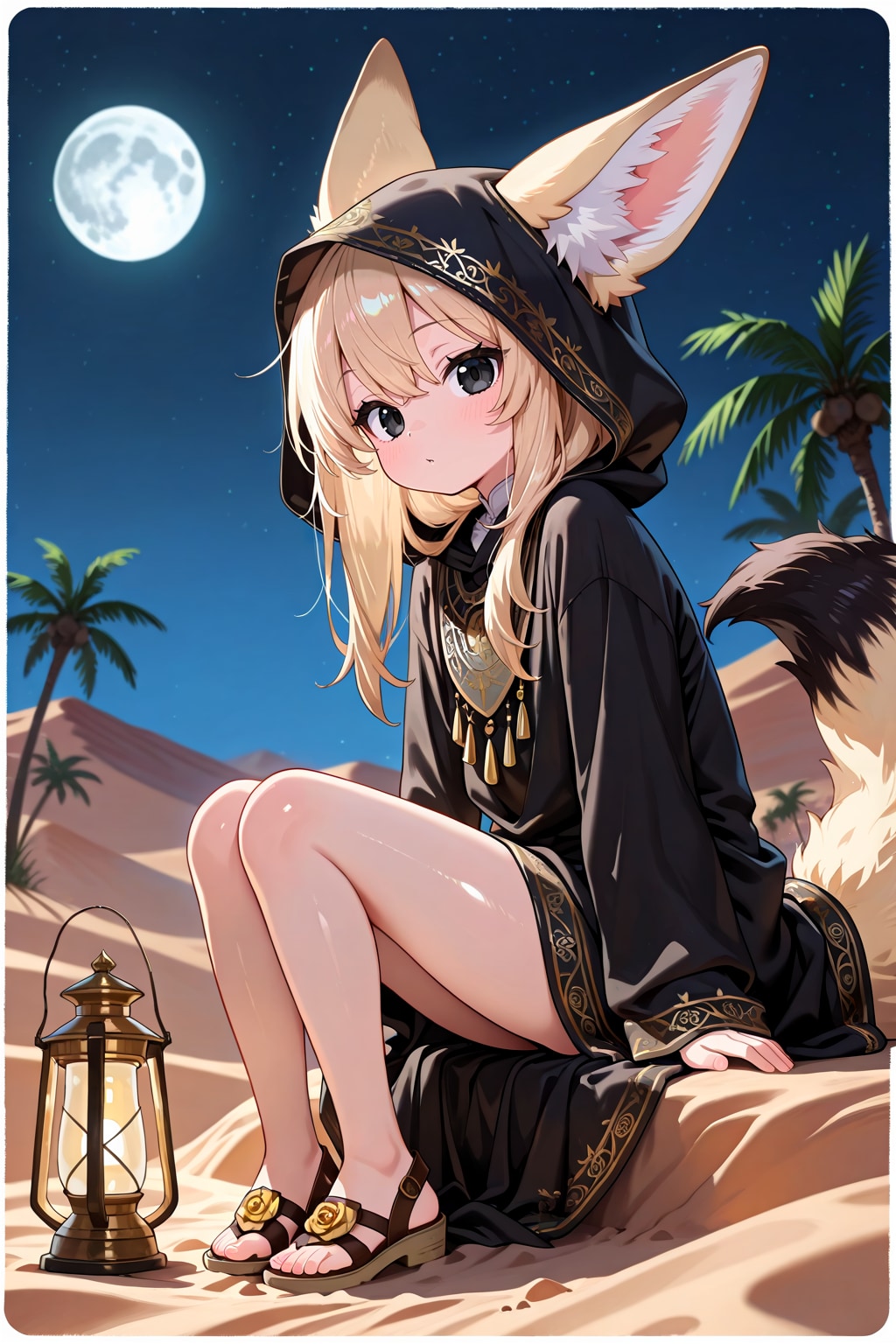 アバヤ×フェネック