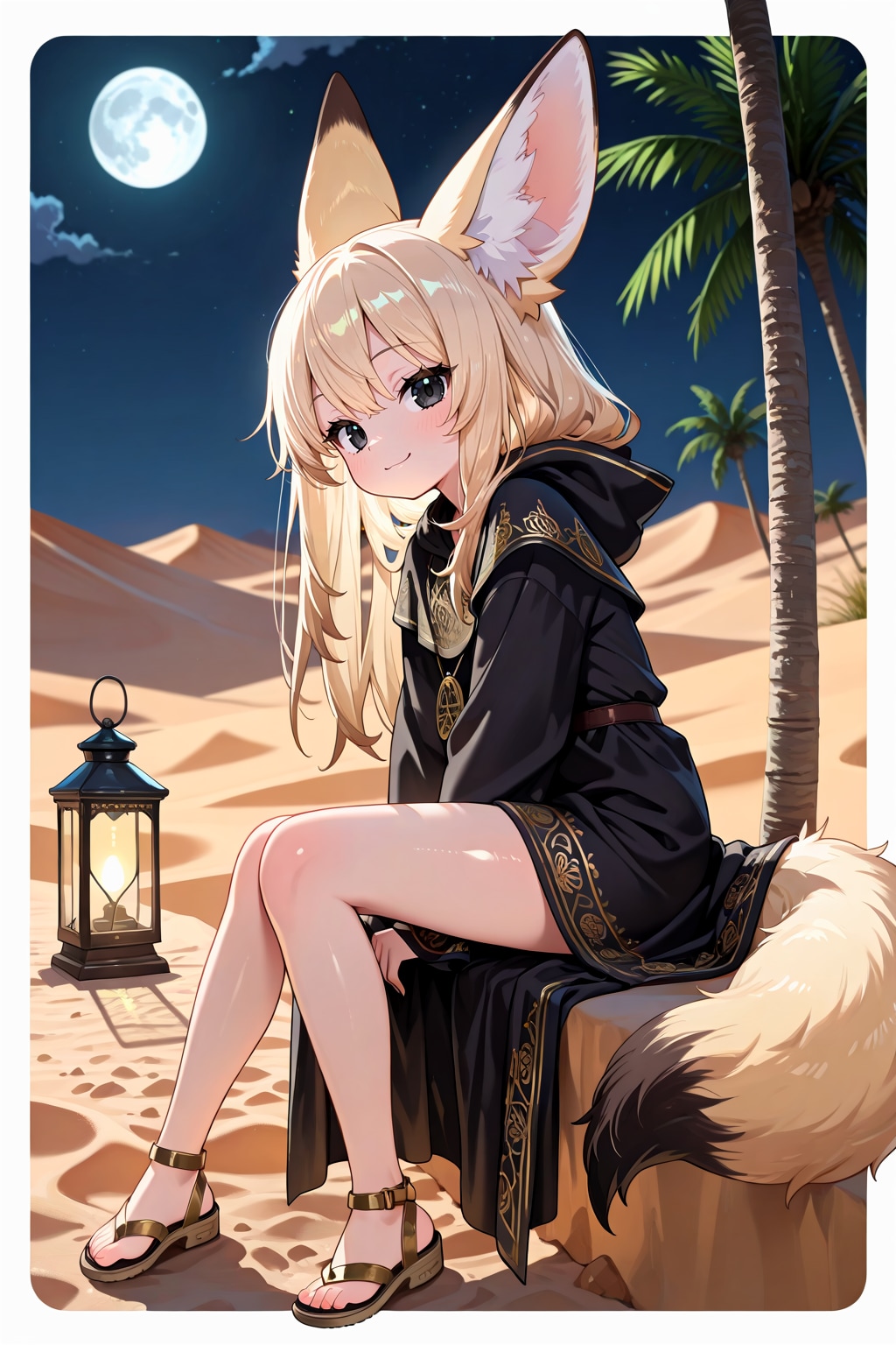 アバヤ×フェネック