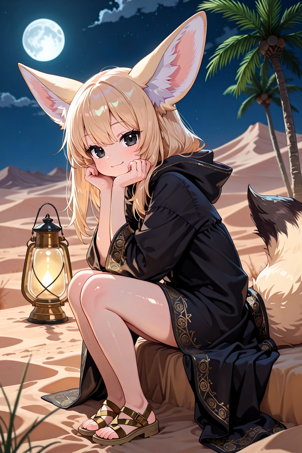 アバヤ×フェネック