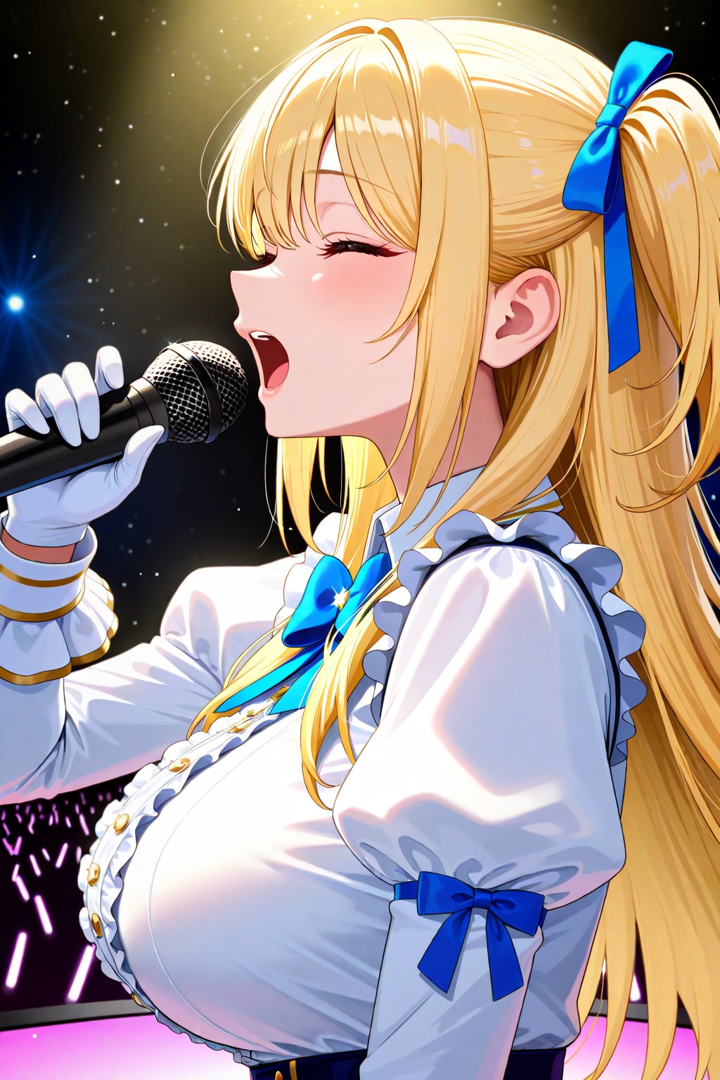 叫ぶナミちゃん