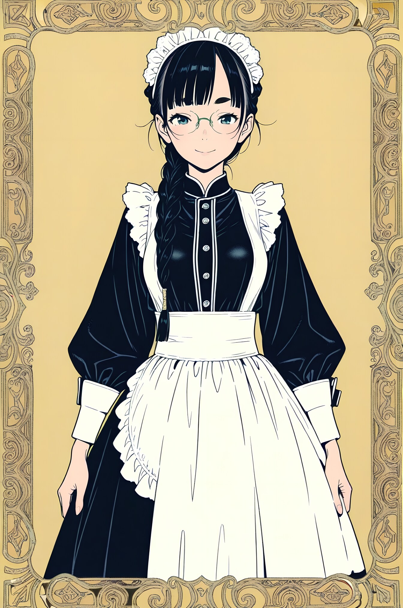 新人メイドさん | の人気AIイラスト・グラビア