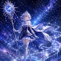 夜空色のドレス 2枚目