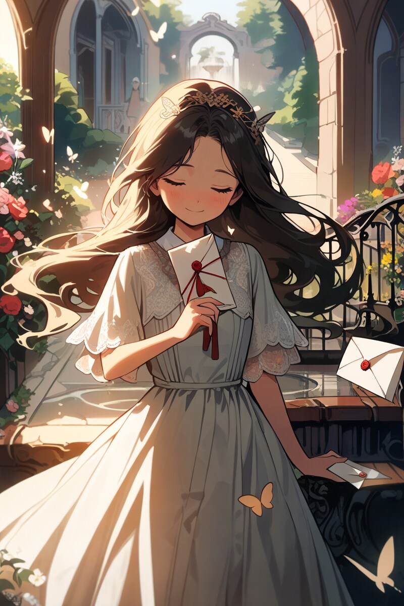 秘密の庭で | の人気AIイラスト・グラビア