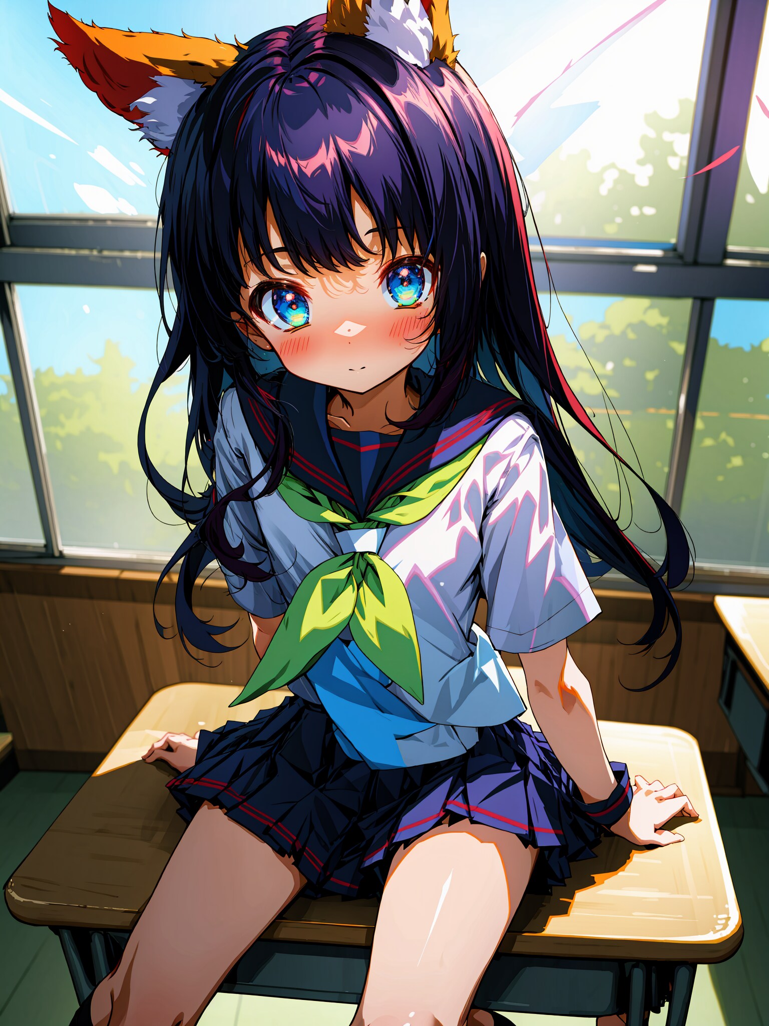 きつねみみ女子高生の放課後