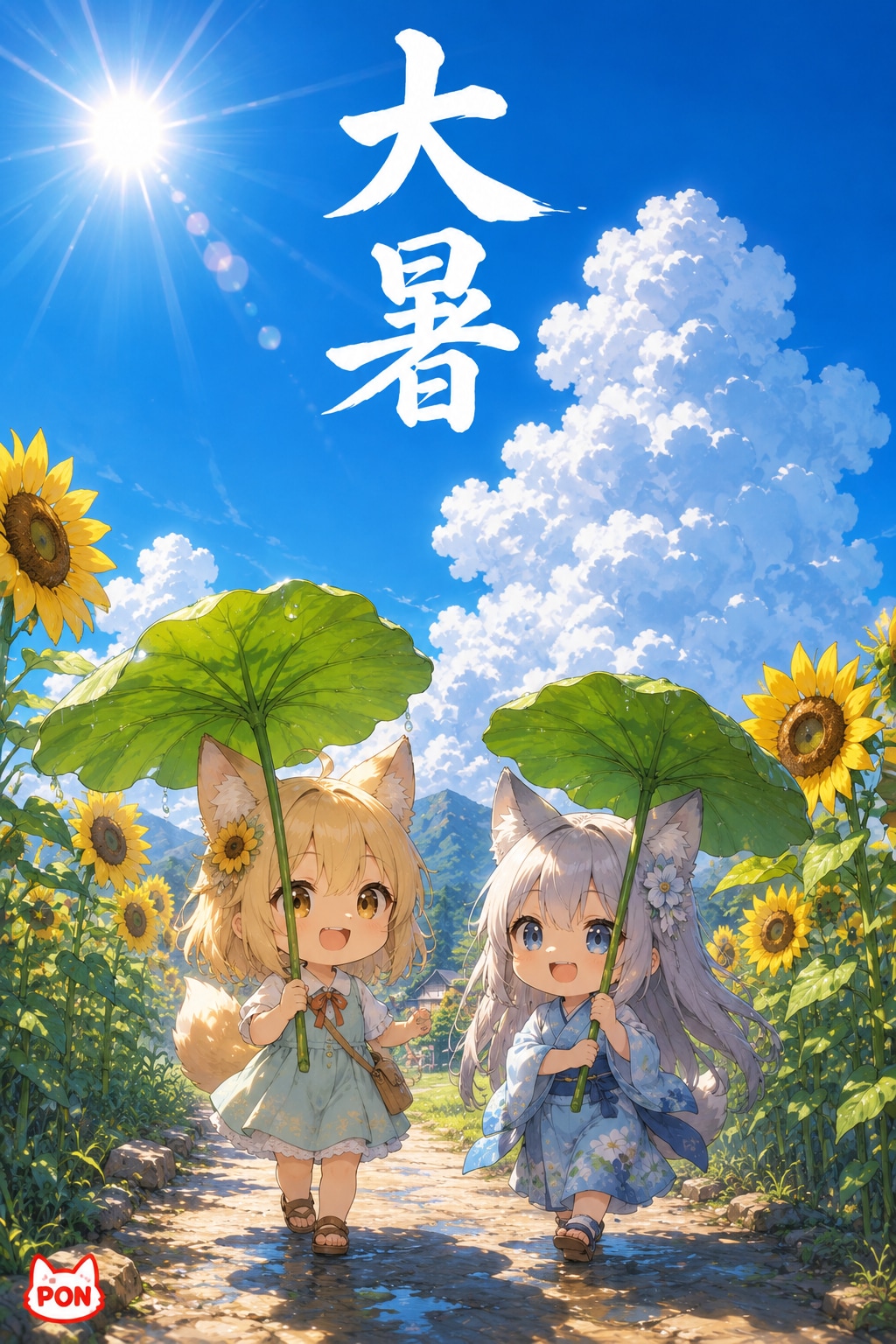 7月23日、大暑☀️ | の人気AIイラスト・グラビア