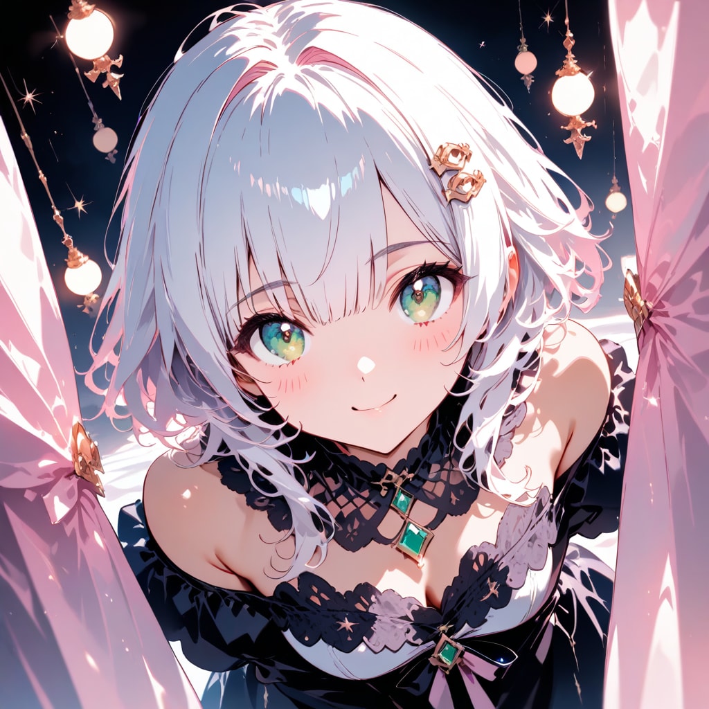 に、似合うかな?